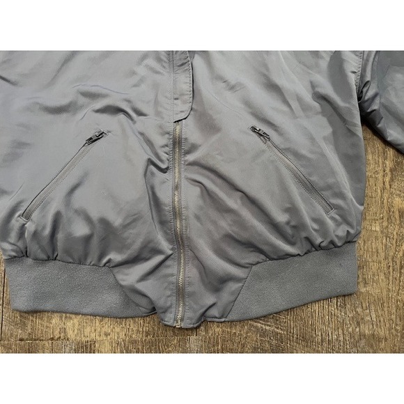 Gymshark‎ Cropped gray Bomber Jacket, size M - Picture 5 of 7
